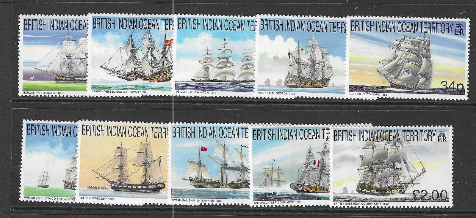 british-indian-ocean-terr-sg224-33-1999-ships-mnh