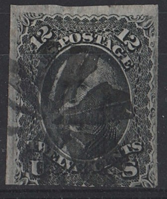 usa-1867-washington-12c-grey-black-grill-9x13-gu-3-large-margins-sg99-c300