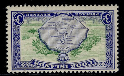 cook-islands-gvi-sg153aw-3d-green-ultramarine-nh-mint-cat-100-wmk-inverted