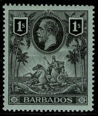 barbados-gv-sg178-1s-black-green-m-mint-cat-20