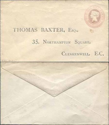 es11-qv-1d-pink-envelope-stamp-5-mint