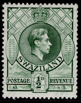 swaziland-gvi-sg28-d-green-lh-mint-perf-13-x-13
