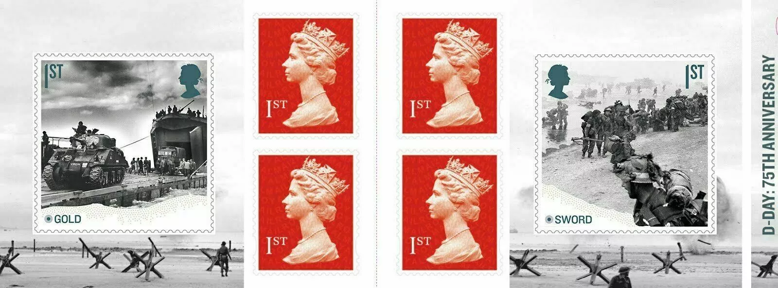pm67-2019-d-day-anniv-6-x-1st-self-adhesive-booklet-complete-no-cylinder