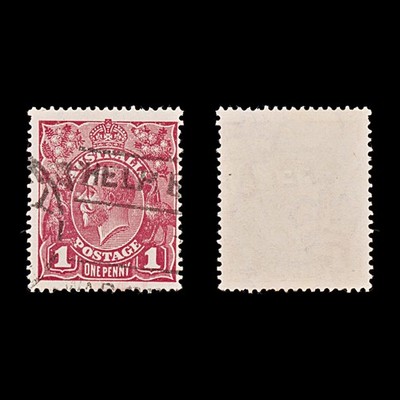 9613-australia-sg50-1d-carmine-1919-mi55xb-used-c18