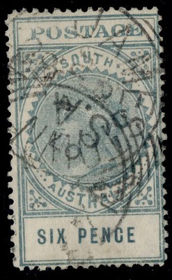 australia-south-australia-edvii-sg284-6d-blue-green-fine-used
