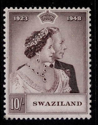 swaziland-gvi-sg47-10s-purple-brown-nh-mint-cat-40