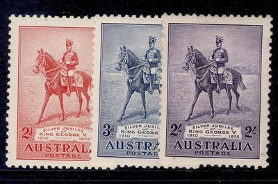 australia-gv-sg156-158-1935-silver-jubilee-set-m-mint-cat-42