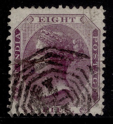 india-qv-sg52-8p-purple-white-fine-used