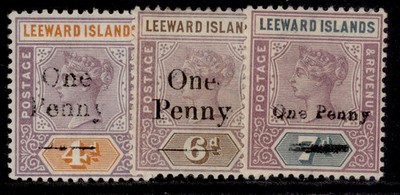 leeward-islands-edvii-sg17-19-1902-surch-set-m-mint-cat-25