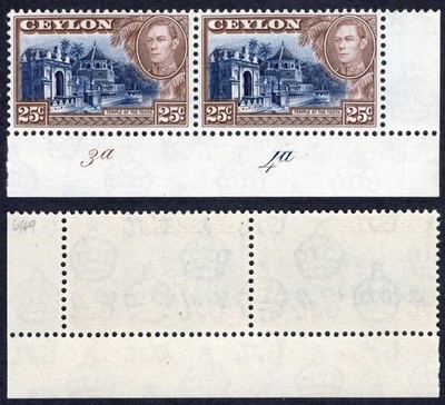 ceylon-sg392a-25c-wmk-upright-u-m-plate-pair-cat-9-pounds