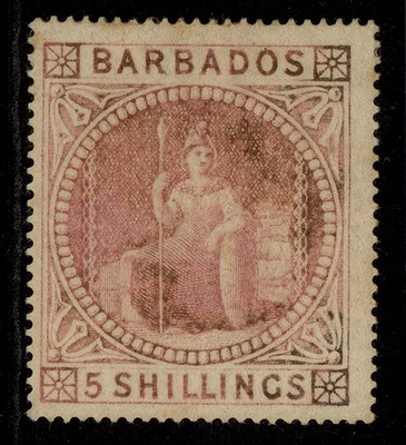 barbados-qv-sg64-5s-dull-rose-m-mint-cat-950