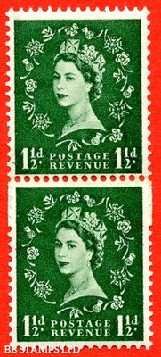 sg-572-s28d-1d-green-an-unmounted-mint-coil-join-vertical-pair-b92209