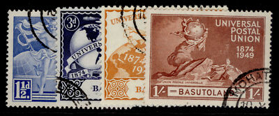 basutoland-gvi-sg38-41-anniversary-of-upu-set-fine-used