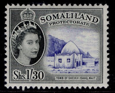somaliland-protectorate-qeii-sg145-1s-30-ultramarine-black-m-mint-cat-28