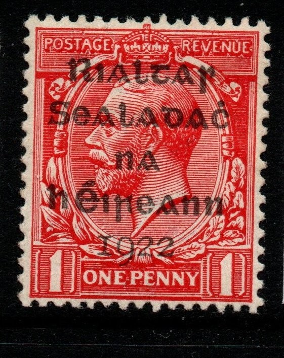 ireland-sg3-1922-1d-carmine-red-mtd-mint
