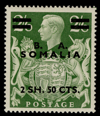 british-oc-of-italian-colonies-gvi-sg-s30-2s-50c-on-2s-6d-yellow-green-nh-mint