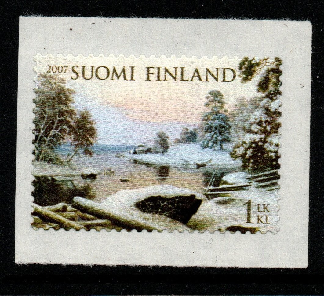 finland-sg1850-2007-winter-landscape-self-adhesive-mnh
