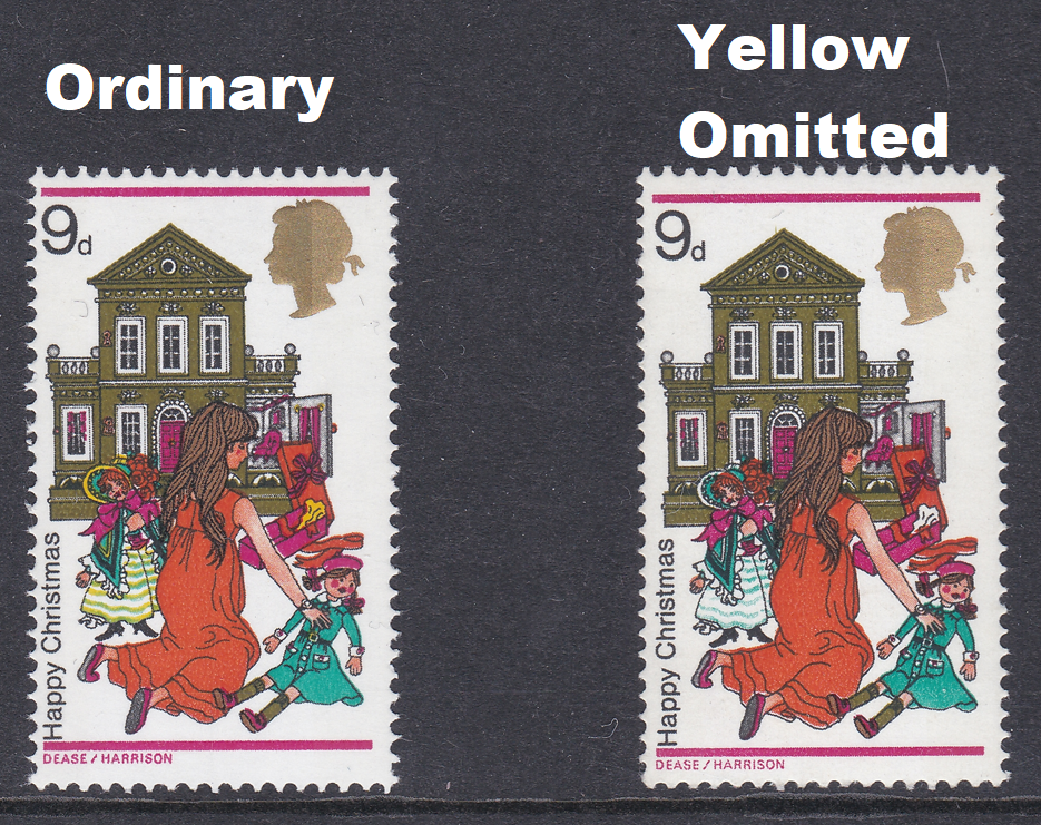1968-sg776a-9d-christmas-yellow-omitted-unmounted-mint
