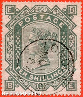 sg-128-j124-be-10-greenish-grey-a-fine-17th-november-1882-lo-b90722