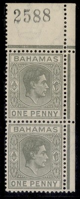 bahamas-gvi-sg150a-1d-olive-grey-nh-mint-marginal-pair
