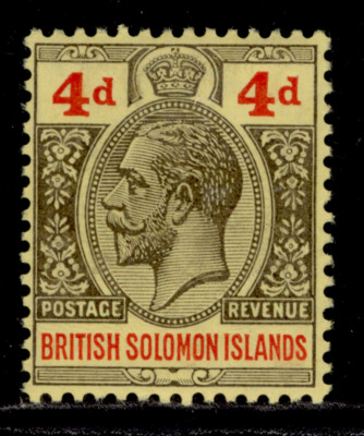 british-solomon-islands-gv-sg28-3d-purple-pale-yellow-m-mint-cat-30