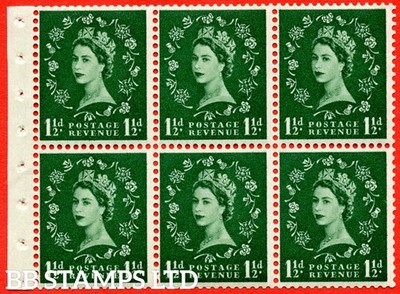 sg-542l-sb62-1d-green-an-unmounted-mint-booklet-pane-of-6-perf-typ-b89474