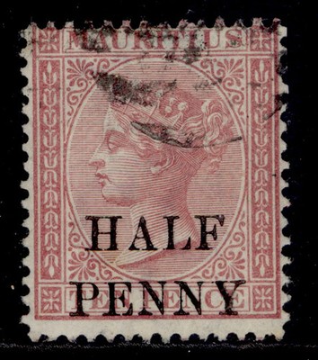 mauritius-qv-sg77-d-on-10d-maroon-fine-used-cat-32