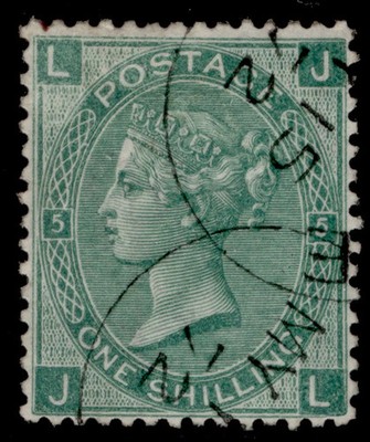 gb-qv-sg117-1s-green-plate-5-fine-used-cat-45-cds-jl