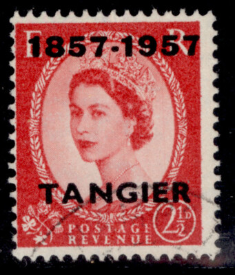 morocco-agencies-qeii-sg327-2d-carmine-red-fine-used