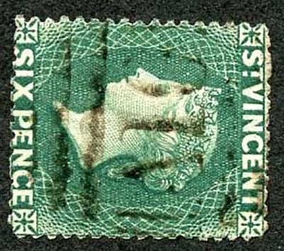 st-vincent-sg16-6d-deep-green-wmk-small-star-s-ways-rough-perf-14-to-16-cat-90