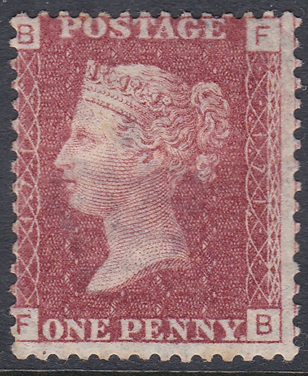 plate-171-sg-43-1d-penny-red-single-stamp-lettered-f-b-mounted-mint