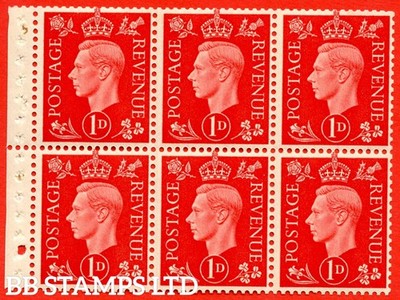 sg-463b-qb10-1d-scarlett-an-unmounted-mint-booklet-pane-of-6-perf-ty-b92677
