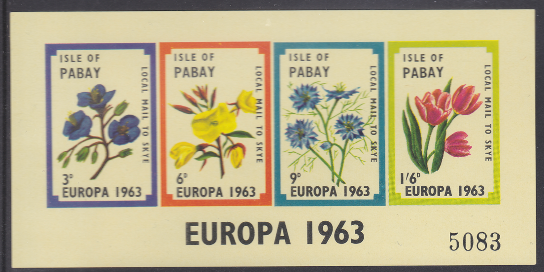 scotalnd-isle-of-pabay-male-to-skye-europa-1963-flowers-stamps-unmounted-mint