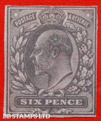 sg-245-variety-6d-1902-imperf-colour-trial-in-grey-on-gummed-and-wat-b93558