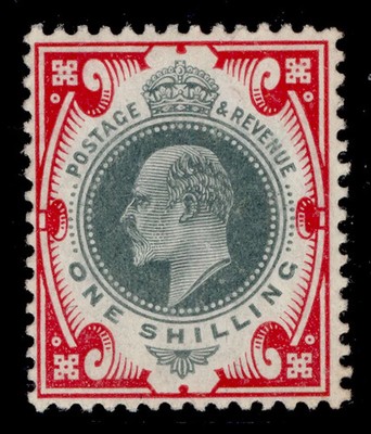 gb-edvii-sg257a-spec-m46-1-1s-dull-green-carmine-c-lh-mint-cat-100