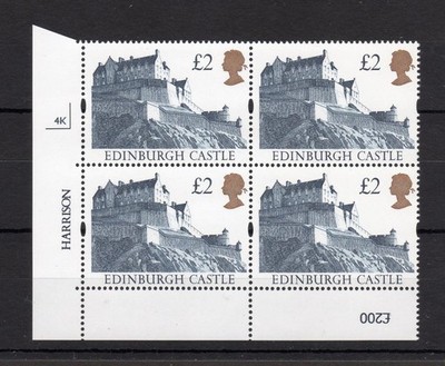 2-castles-unmounted-mint-plate-4k-block-cat-50
