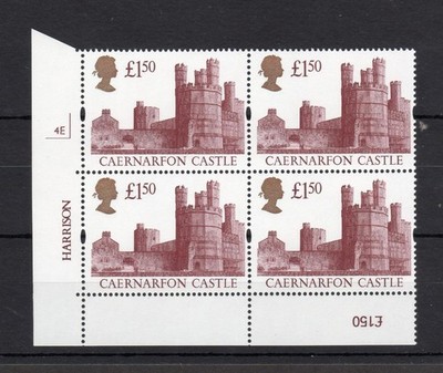1-50-castles-unmounted-mint-plate-4e-block-cat-32