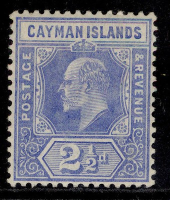 cayman-islands-edvii-sg27-2d-ultramarine-lh-mint