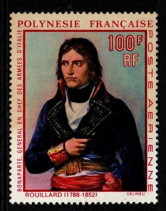 french-polynesia-sg101-1969-napoleon-bonaparte-mnh