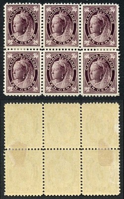 canada-sg149-10c-brownish-purple-middle-pair-u-m-mnh-great-fresh-colour