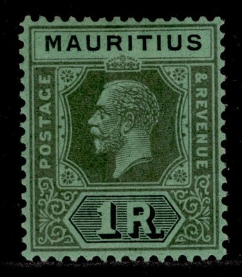 mauritius-gv-sg238-1r-black-emerald-m-mint