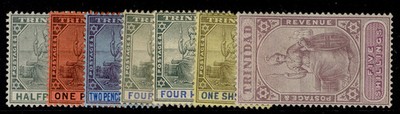 trinidad-edvii-sg127-132-1901-06-complete-set-m-mint-cat-125-incs-both-4d