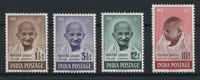 india-1948-gandhi-set-mint-slightly-patchy-gum-sg305-308-c425