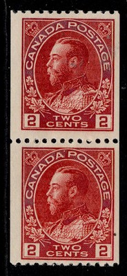 canada-gv-sg218-2c-deep-rose-red-nh-mint-cat-90-pair