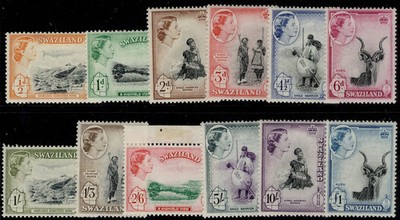 swaziland-qeii-sg53-64-1956-complete-set-m-mint-cat-120