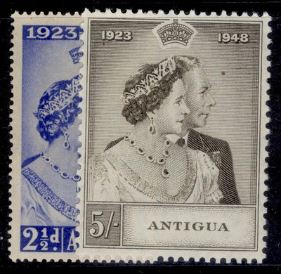 antigua-gvi-sg112-113-1948-royal-silver-wedding-set-nh-mint-cat-25