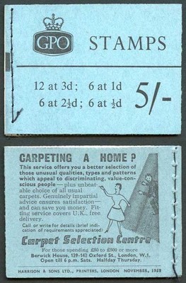 sgh40-5-gpo-wilding-booklet-november-1959