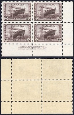 canada-sg386-20c-war-effort-plate-lr-block-u-m-mnh-cat-88