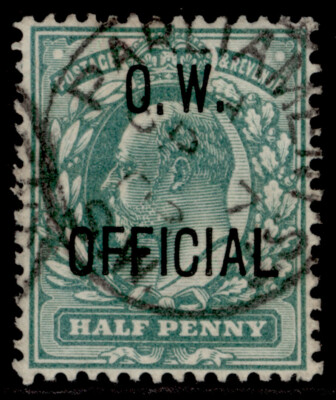 gb-edvii-sg-o36-d-blue-green-very-fine-used-cat-180-cds