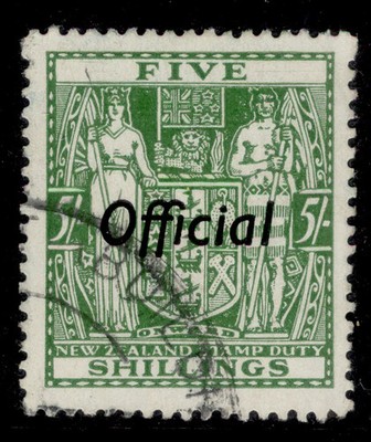 new-zealand-gvi-sg-o133-5s-green-fine-used